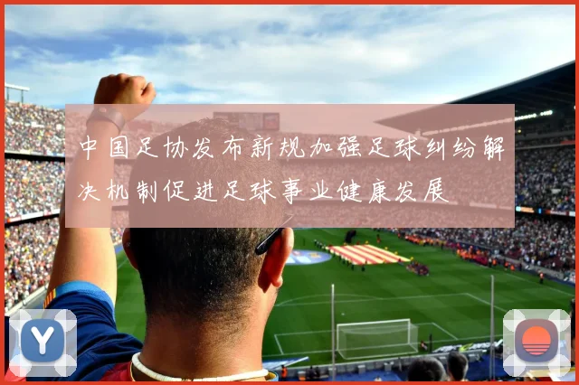 中国足协发布新规加强足球纠纷解决机制促进足球事业健康发展